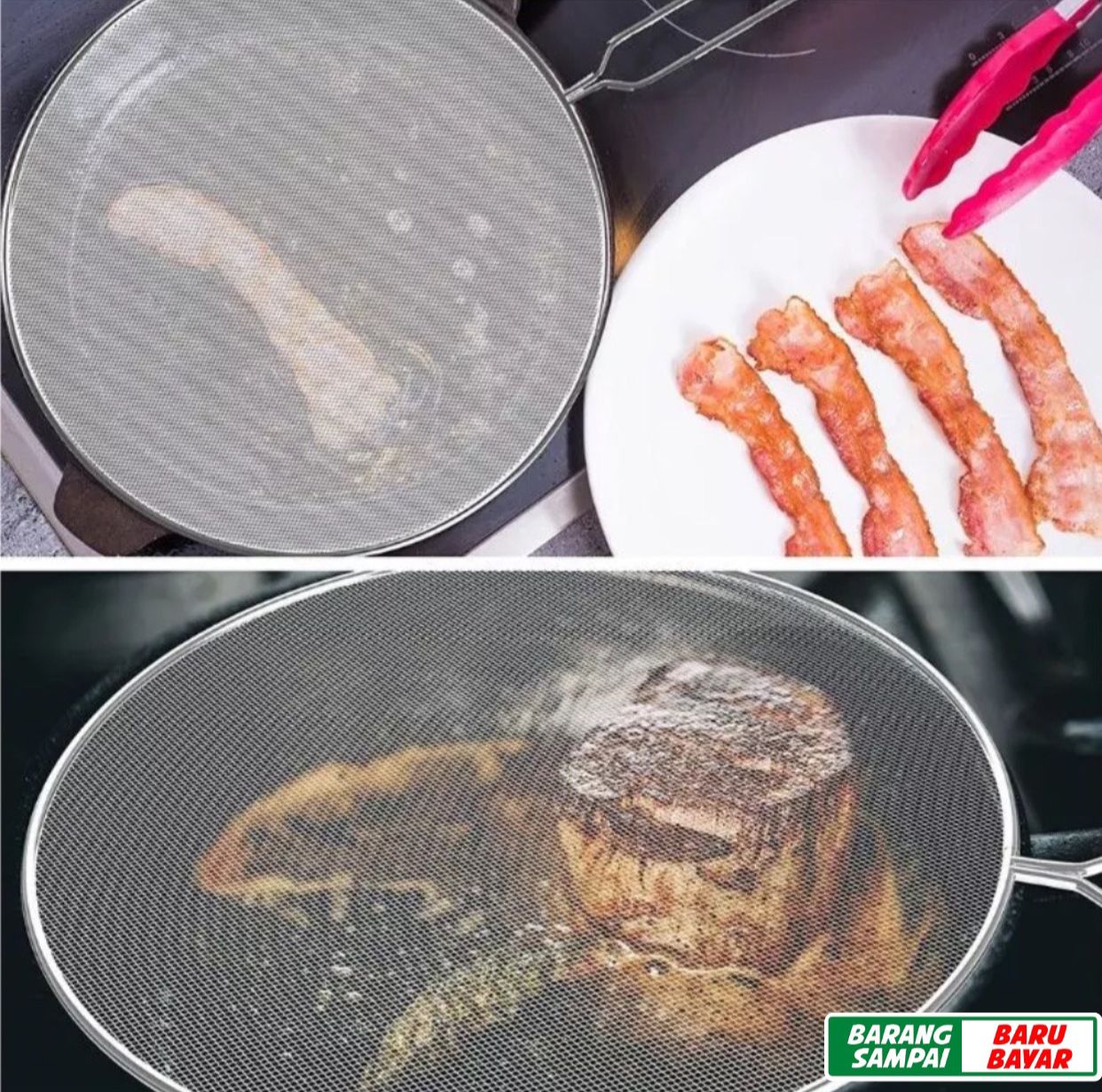 KITCHEN OIL SPLATTER SCREEN